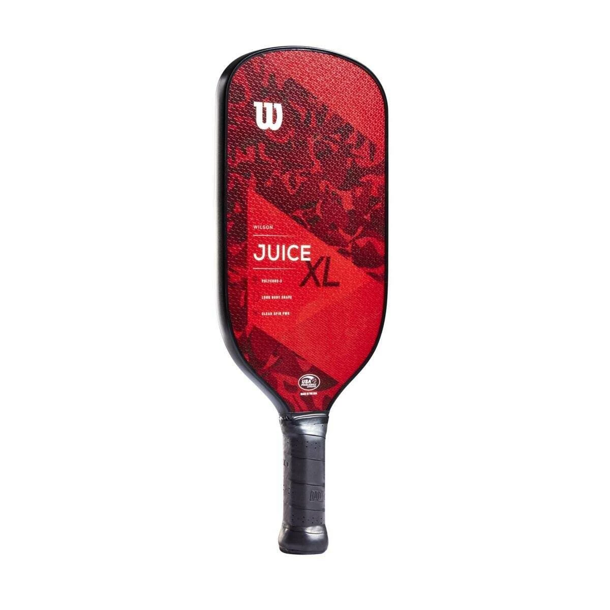 Wilson Juice XL Pickleball Paddle - Red Camo 4 Wilson Juice XL Pickleball Paddle - Red Camo - Image 2