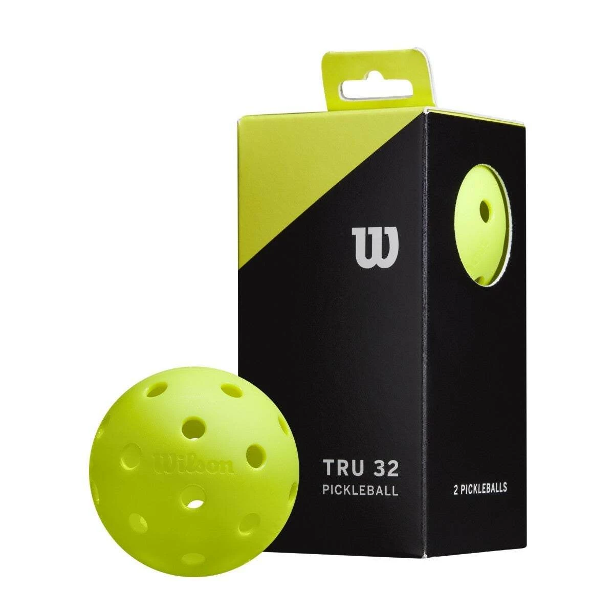 Wilson Tru 32 Pickleball Ball - 2 Pack 3 Wilson Tru 32 Pickleball Ball - 2 Pack