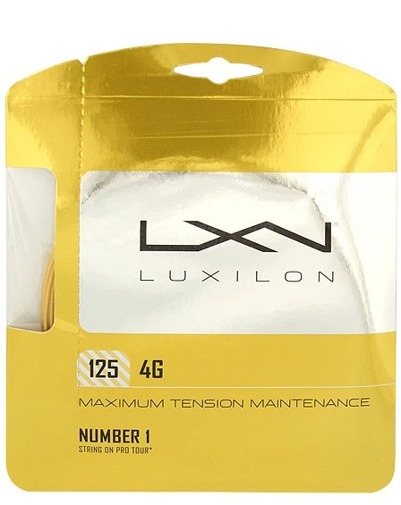 Luxilon 4G 1.25 String Set 3 Luxilon 4G 1.25 String Set