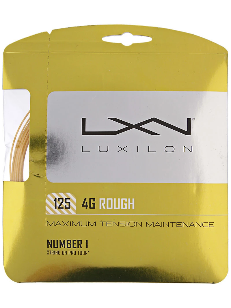 Luxilon 4G Rough 1.25/16L String Set 3 Luxilon 4G Rough 1.25/16L String Set