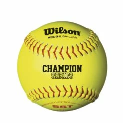 Wilson ASA Synthetic Leather Polycore Softballs 12pk