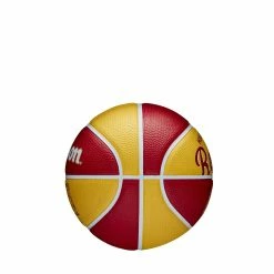 Wilson NBA Team Retro Mini Basketball - Houston Rockets -Steeden Shop WTB3200XBHOU 3