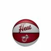 Wilson NBA Team Retro Mini Basketball - Miami Heat -Steeden Shop WTB3200XBMIA