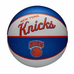 Wilson NBA Team Retro Mini Basketball - New York Knicks