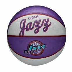 Wilson NBA Team Retro Mini Basketball - Utah Jazz