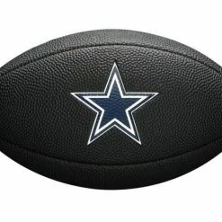 Wilson NFL Logo Team Mini Ball Dallas Cowboys -Steeden Shop WTF1533BLXBDL 1