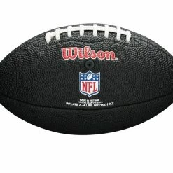 Wilson NFL Logo Team Mini Ball - New Orleans Saints -Steeden Shop WTF1533BLXBNO 2
