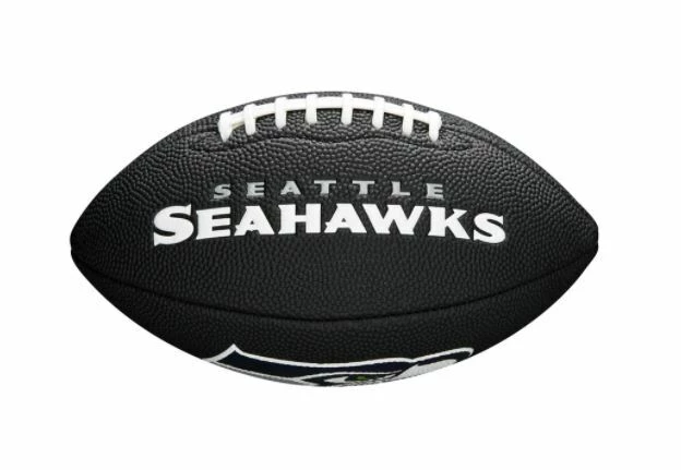 Wilson NFL Logo Team Mini Ball - Seattle Seahawks 3 Wilson NFL Logo Team Mini Ball - Seattle Seahawks