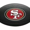 Wilson NFL Logo Team Mini Ball San Francisco 49ers -Steeden Shop WTF1533BLXBSF