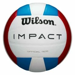 Wilson Impact Volleyball - Red/White/Blue