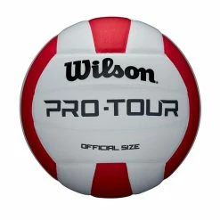 Wilson Pro Tour Volleyball - Red/White